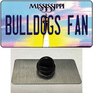 Bulldogs Fan Mississippi Wholesale Novelty Metal Hat Pin