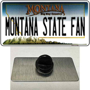 Montana State Fan Wholesale Novelty Metal Hat Pin