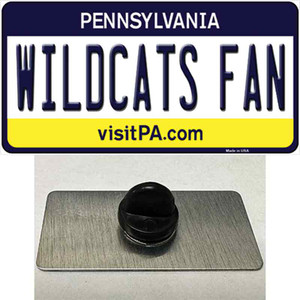 Wildcats Fan Pennsylvania Wholesale Novelty Metal Hat Pin