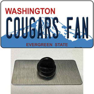 Washington Plate Cougars Fan Wholesale Novelty Metal Hat Pin