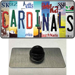 Cardinals Strip Art Wholesale Novelty Metal Hat Pin Tag