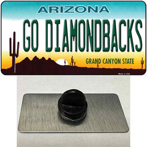Go Diamondbacks Wholesale Novelty Metal Hat Pin Tag