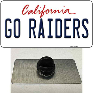Go Raiders Wholesale Novelty Metal Hat Pin Tag