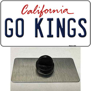 Go Kings California Wholesale Novelty Metal Hat Pin Tag