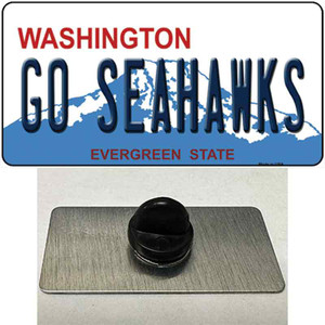 Go Seahawks Wholesale Novelty Metal Hat Pin Tag