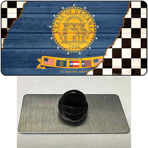 Georgia Racing Flag Wholesale Novelty Metal Hat Pin Tag