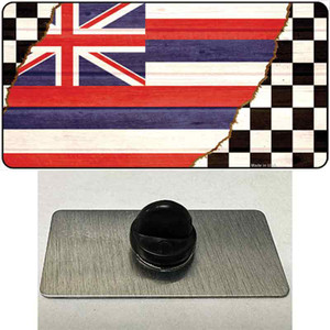 Hawaii Racing Flag Wholesale Novelty Metal Hat Pin Tag