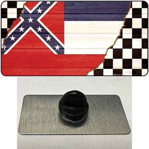 Mississippi Racing Flag Wholesale Novelty Metal Hat Pin Tag