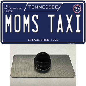 Moms Taxi Tennessee Blue Wholesale Novelty Metal Hat Pin Tag