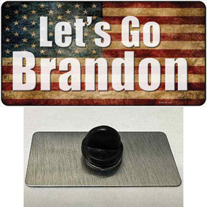 Lets Go Brandon US Flag Wholesale Novelty Metal Hat Pin