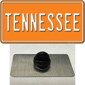 Tennessee Orange Wholesale Novelty Metal Hat Pin Tag