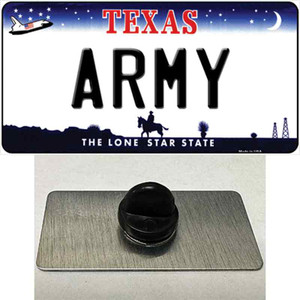 Texas Army Wholesale Novelty Metal Hat Pin Tag