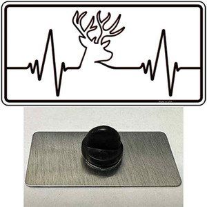 Deer Heart Beat Wholesale Novelty Metal Hat Pin Tag