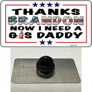 Thanks Brandon Wholesale Novelty Metal Hat Pin