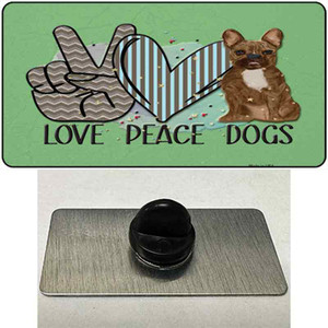 Peace Love Dogs Wholesale Novelty Metal Hat Pin