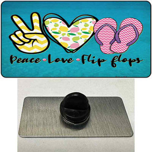 Peace Love Flip Flops Wholesale Novelty Metal Hat Pin