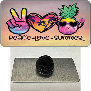 Peace Love Summer Wholesale Novelty Metal Hat Pin