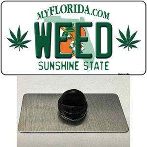 Weed Florida Wholesale Novelty Metal Hat Pin