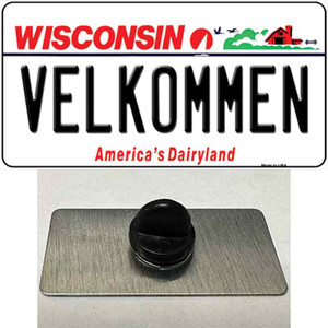Velkommen Wisconsin Wholesale Novelty Metal Hat Pin