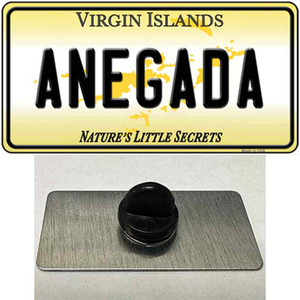 Virgin Islands Anegada Wholesale Novelty Metal Hat Pin