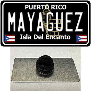 Mayaguez Puerto Rico Black Wholesale Novelty Metal Hat Pin