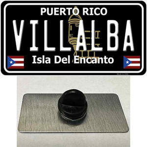 Villalba Puerto Rico Black Wholesale Novelty Metal Hat Pin