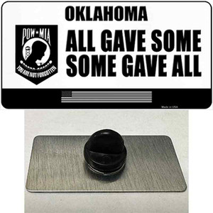 Oklahoma POW MIA Some Gave All Wholesale Novelty Metal Hat Pin
