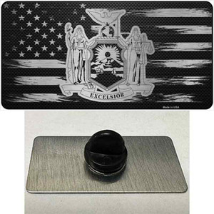 New York Carbon Fiber Wholesale Novelty Metal Hat Pin