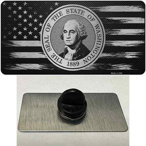 Washington Carbon Fiber Wholesale Novelty Metal Hat Pin