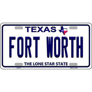 Fort Worth Texas Novelty Wholesale Metal License Plate