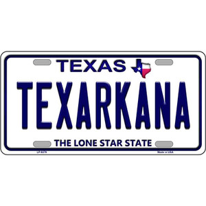 Texarkana Texas Novelty Wholesale Metal License Plate