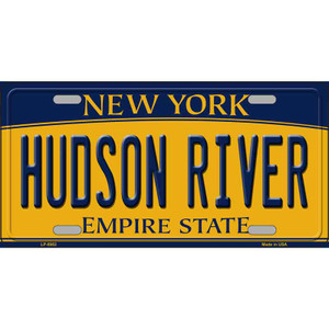 Hudson River New York Wholesale Metal Novelty License Plate