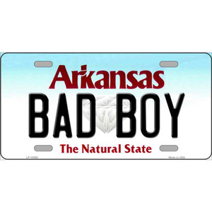 Bad Boy Arkansas Wholesale Metal Novelty License Plate