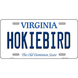 Hokiebird Virginia Wholesale Metal Novelty License Plate