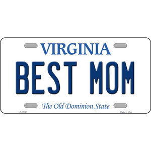 Best Mom Virginia Wholesale Metal Novelty License Plate