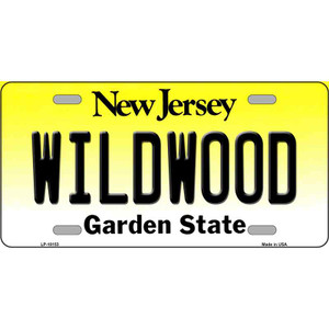 Wildwood New Jersey Wholesale Metal Novelty License Plate