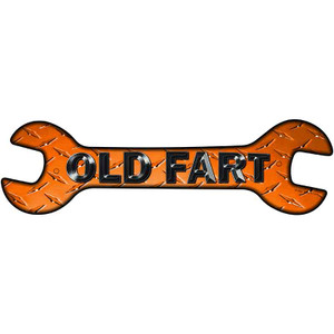 Old Fart Wholesale Novelty Metal Wrench Sign
