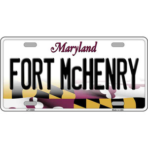 Fort McHenry Maryland Wholesale Metal Novelty License Plate