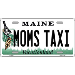 Moms Taxi Maine Wholesale Metal Novelty License Plate