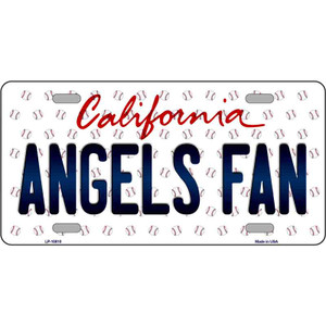 Angels Fan California Novelty Wholesale Metal License Plate