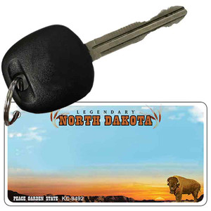 North Dakota Wholesale Novelty Key Chain KC-9492