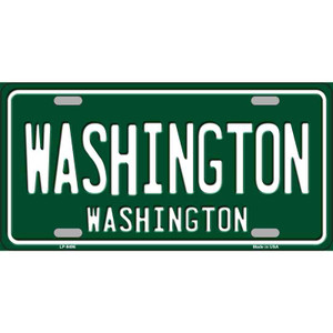 Washington Green Novelty Wholesale Metal License Plate