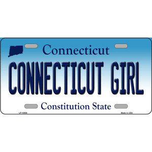 Connecticut Girl Connecticut Wholesale Metal Novelty License Plate