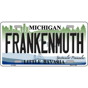 Frankenmuth Michigan Wholesale Metal Novelty License Plate