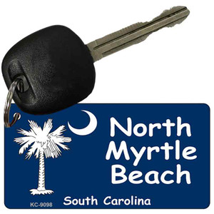 North Myrtle Beach Flag Scroll Wholesale Novelty Key Chain