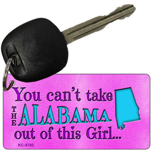 Alabama Girl Novelty Wholesale Metal Key Chain