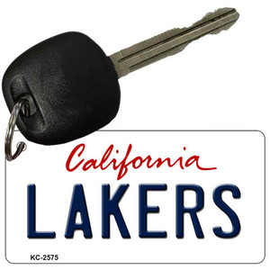 Lakers California Novelty State Wholesale Metal Key Chain