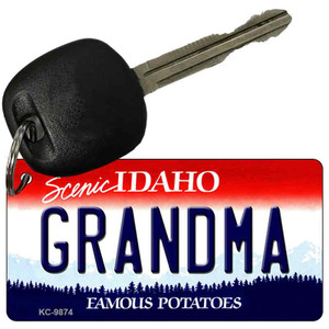Grandma Idaho State Wholesale Metal Novelty Key Chain