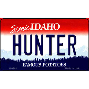 Hunter Idaho State Background Wholesale Metal Novelty Magnet