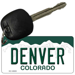 Denver Colorado Wholesale Metal Novelty Key Chain